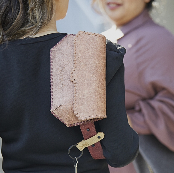 Aiya ayiA Momela Crossbody Bag/Fanny Pack Pink - Picture 6 of 8